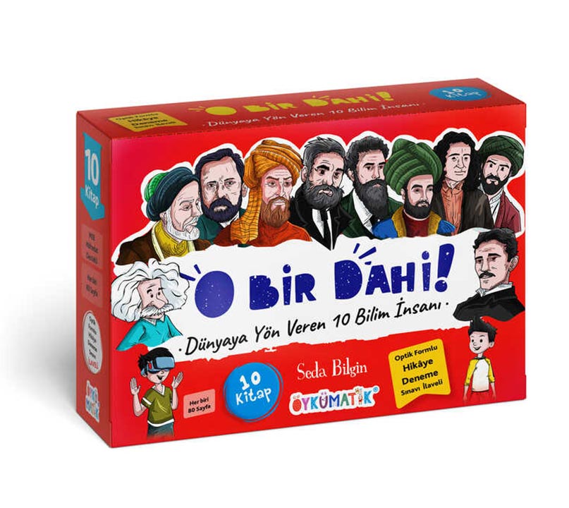 O BİR DAHİ (10 KİTAP)