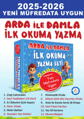 Arda ile Damla ilkokuma serisi